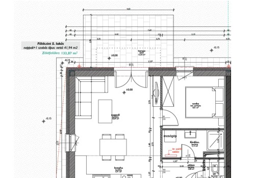 Nagyszentjános-Erdőszél Lakóparkban bútorozott lakás eladó #12
