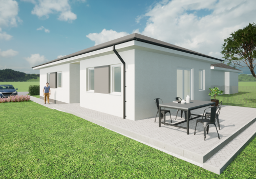 Eladó 82m2-es családi ház Kunszigeten #2