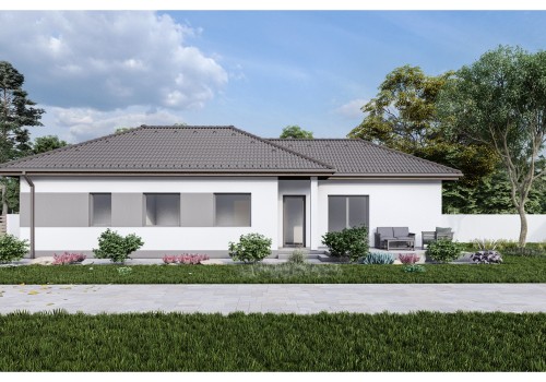 Eladó 93m2-es tégla ikerház Écsen #2