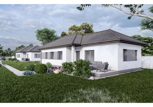 Eladó 93m2-es tégla ikerház Écsen #5